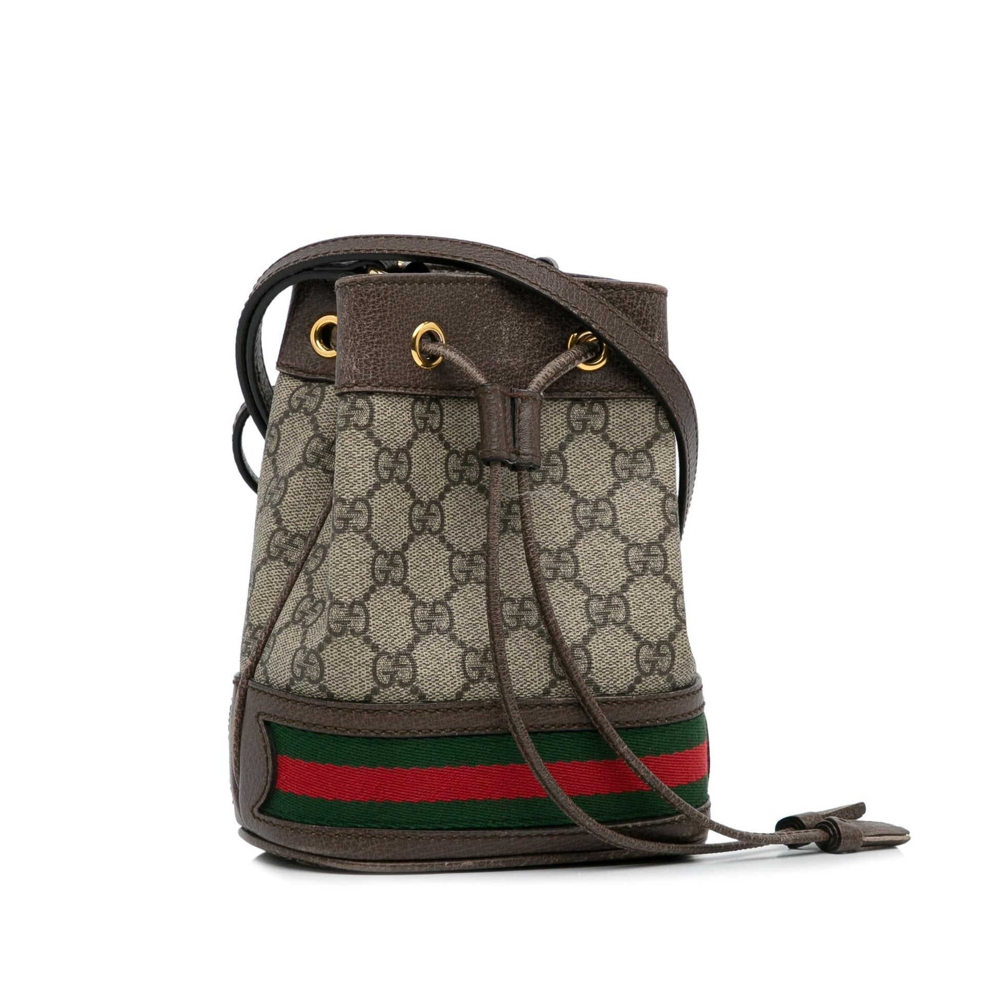 Gucci Mini Canvas Shoulder Bag