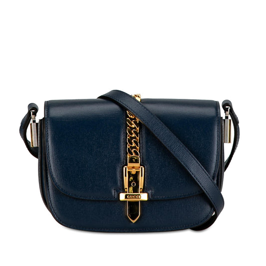 Gucci Mini Leather Sylvie 1969 Crossbody (SHG-OYMfne)