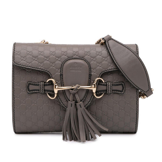 Gucci Mini Microguccissima Emily Crossbody