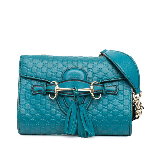 Gucci Mini Microguccissima Emily Crossbody
