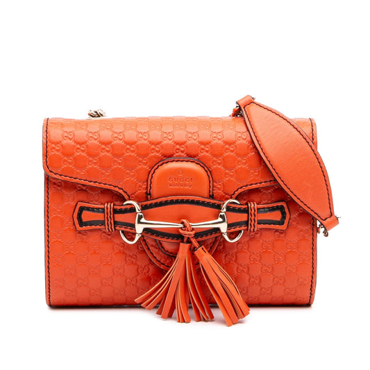 Gucci Mini Microguccissima Emily Crossbody