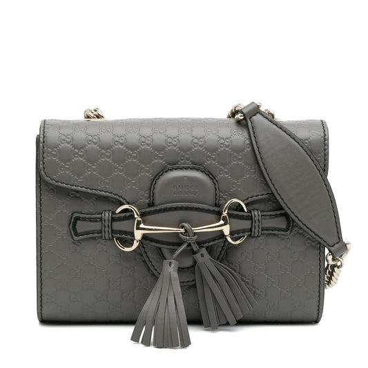 Gucci Mini Microguccissima Emily Crossbody