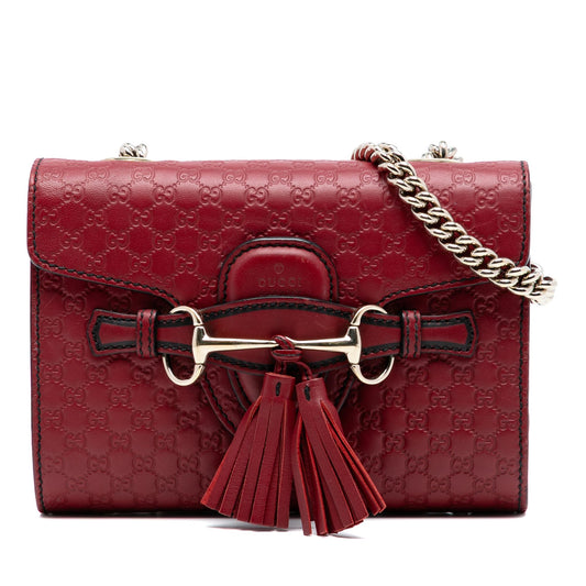 Gucci Mini Microguccissima Emily Crossbody