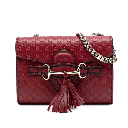 Gucci Mini Microguccissima Emily Crossbody