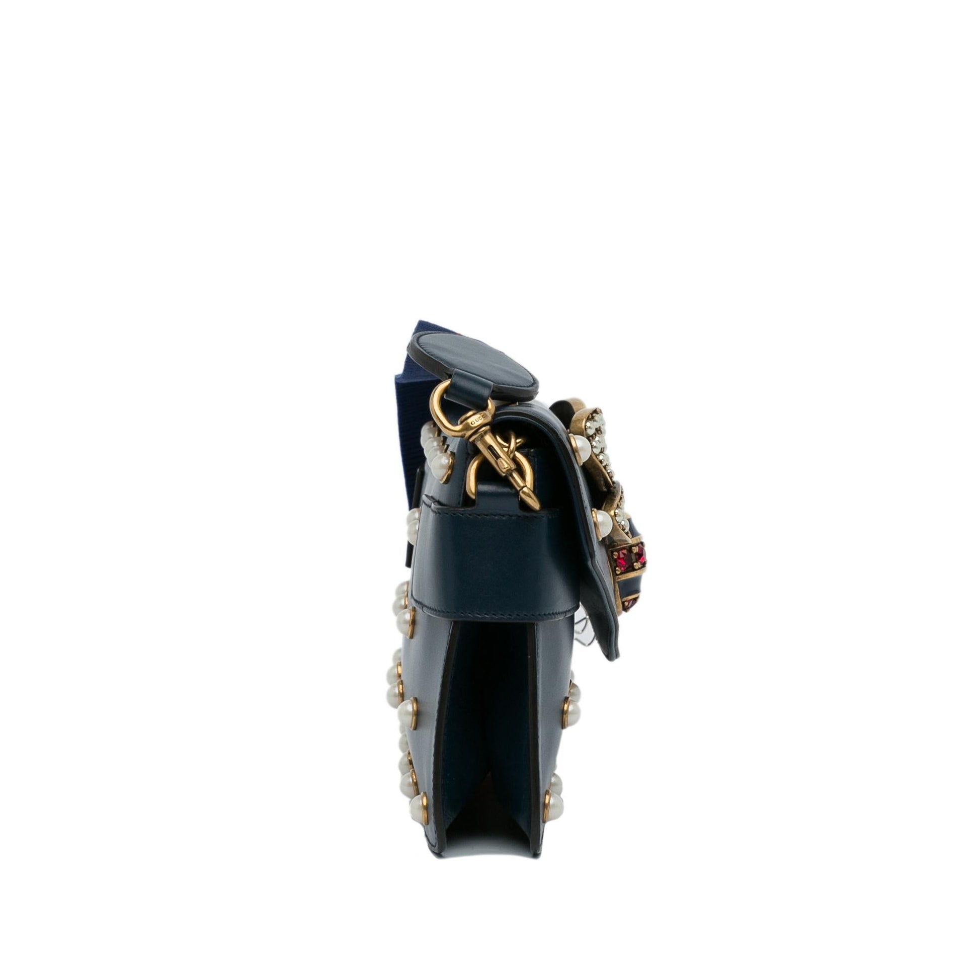 Gucci Leather Mini Shoulder Bag