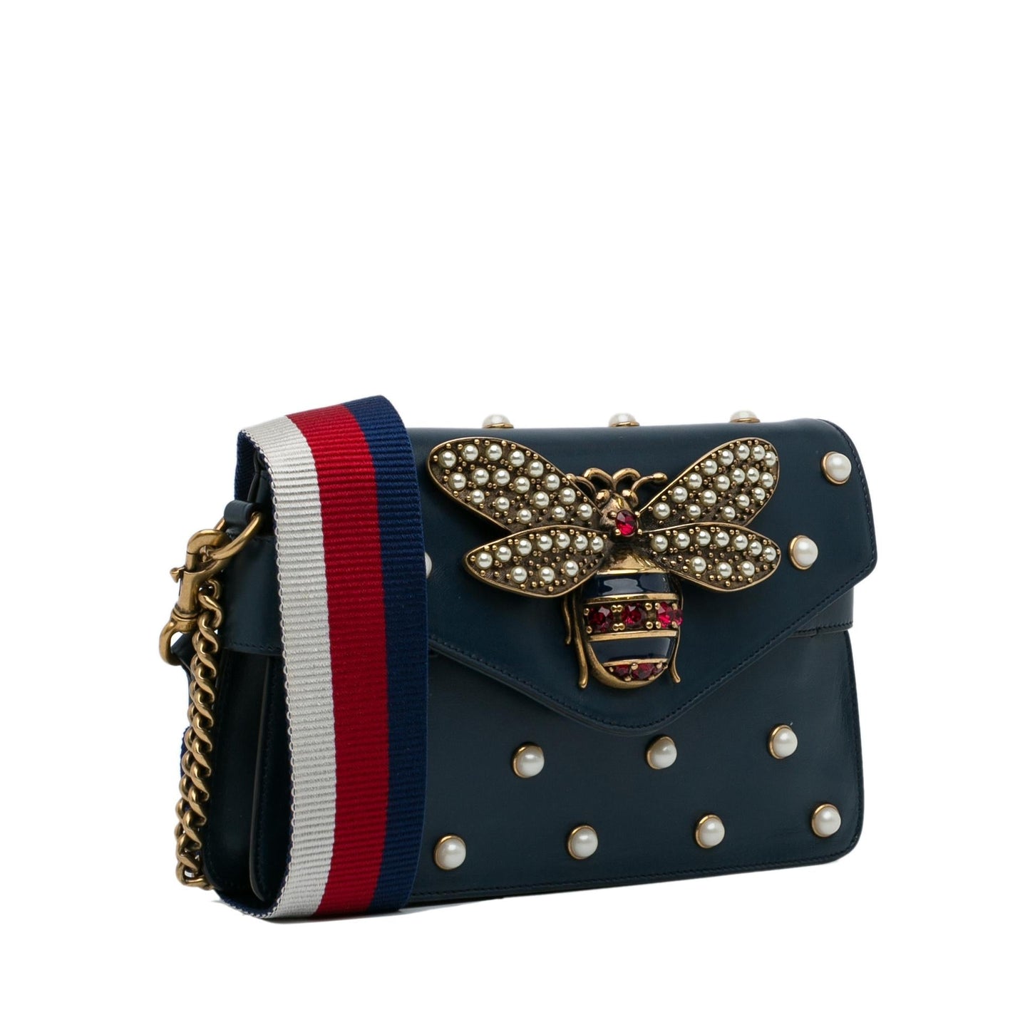 Gucci Leather Mini Shoulder Bag