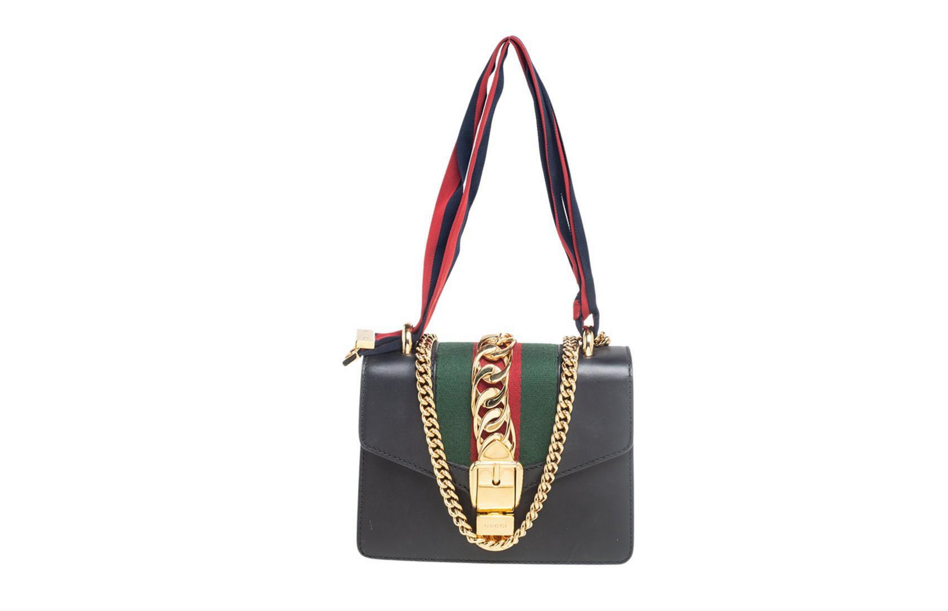 Gucci Caro Chain Leather Crossbody