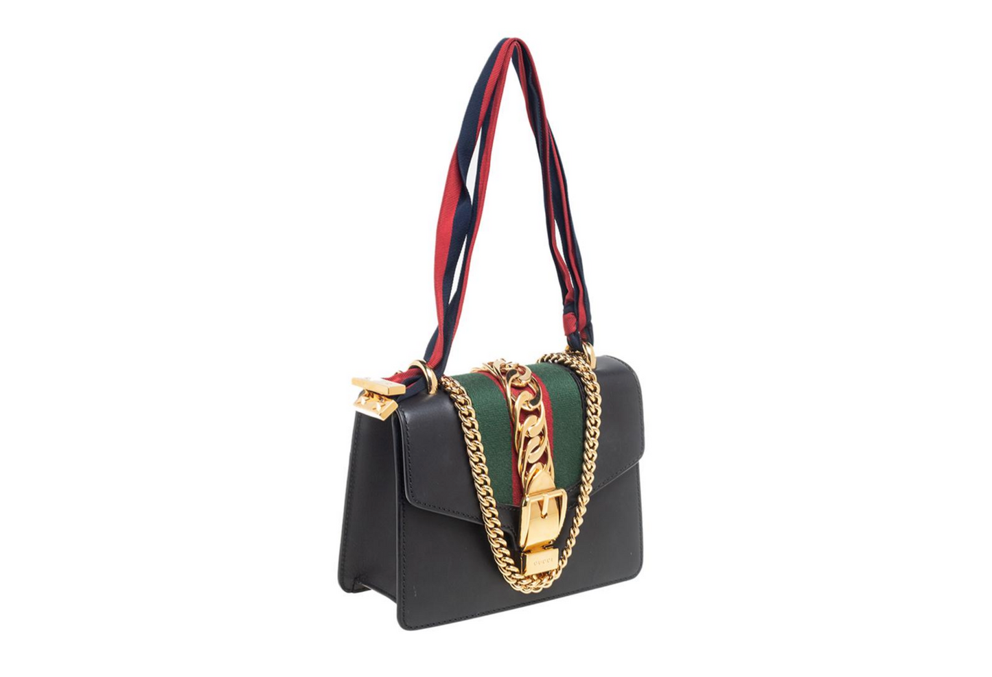 Gucci Caro Chain Leather Crossbody