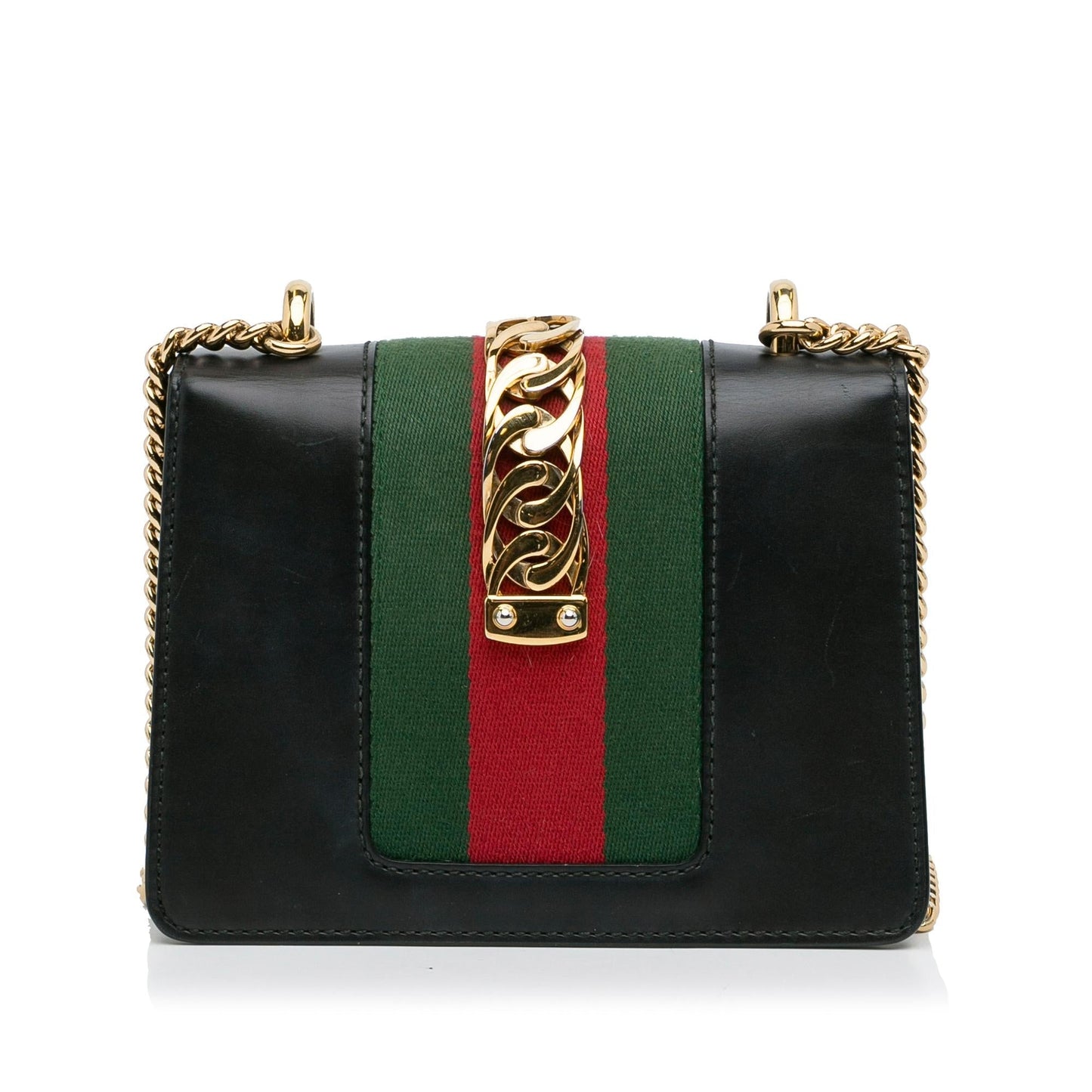 Gucci Chain Leather Crossbody