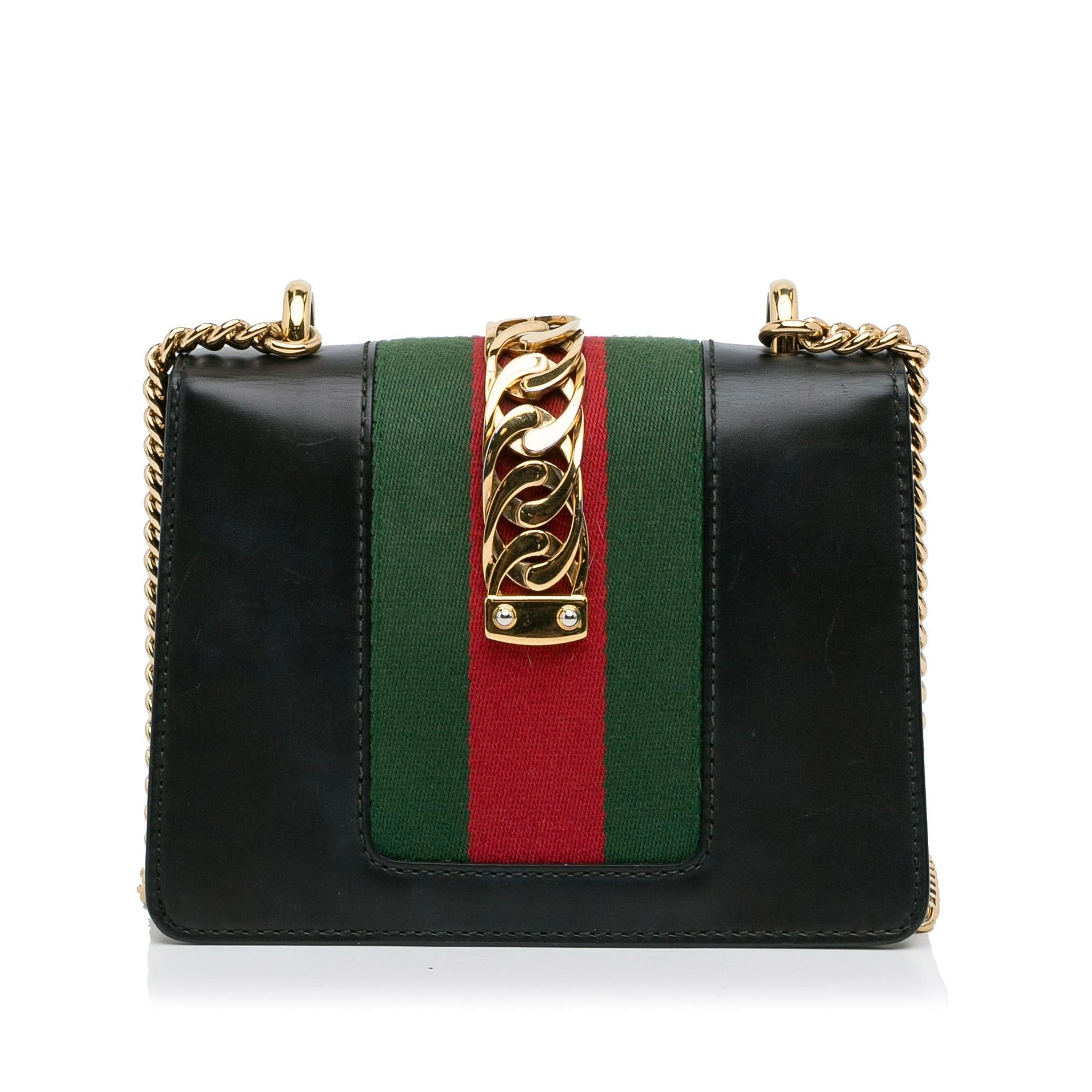 Gucci Chain Leather Crossbody