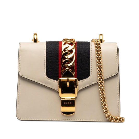 Gucci Chain Leather Crossbody