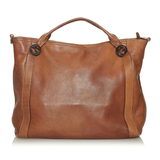 Gucci Leather Satchel Style 4