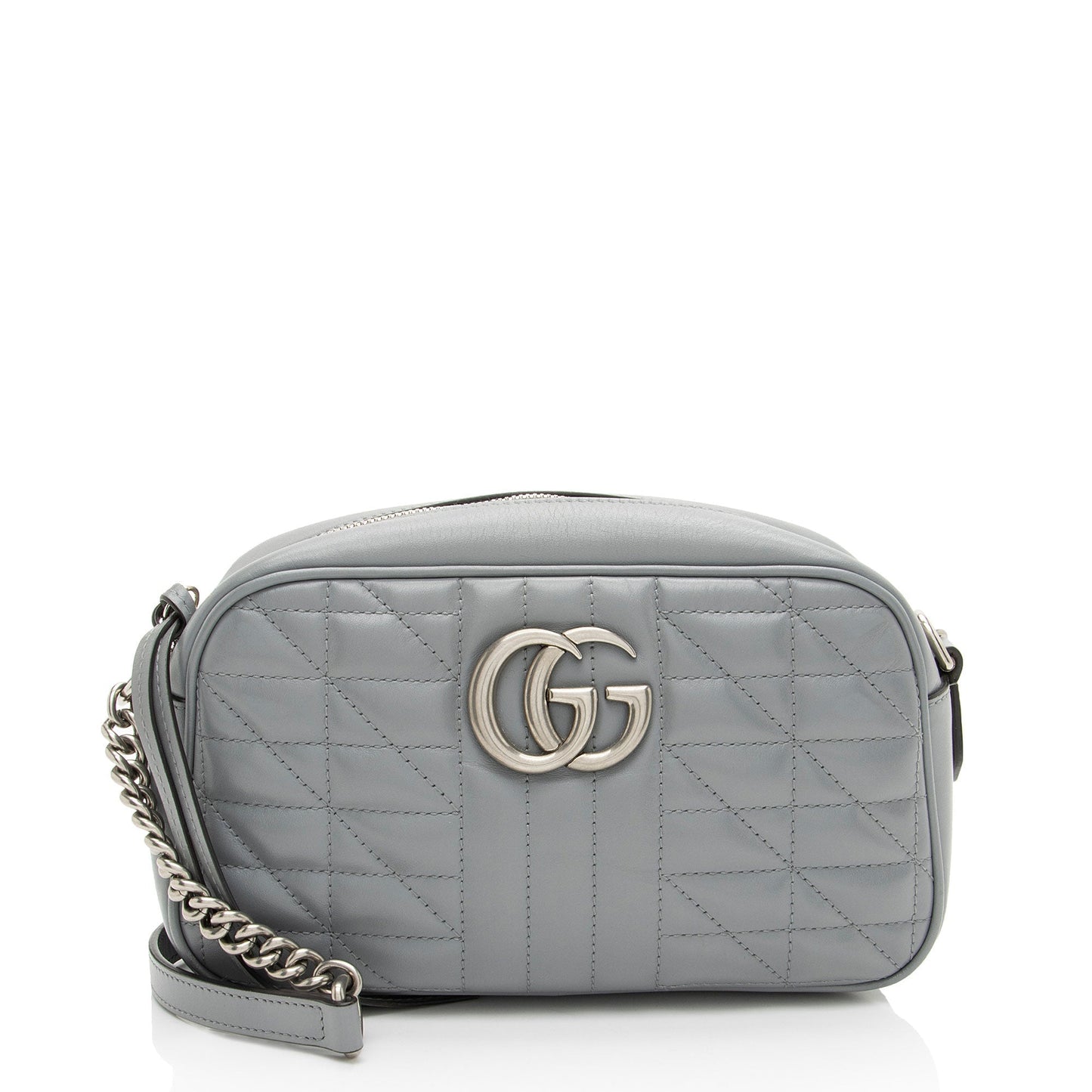 Gucci Mixed Matelasse Leather GG Marmont Aria Small Camera Bag