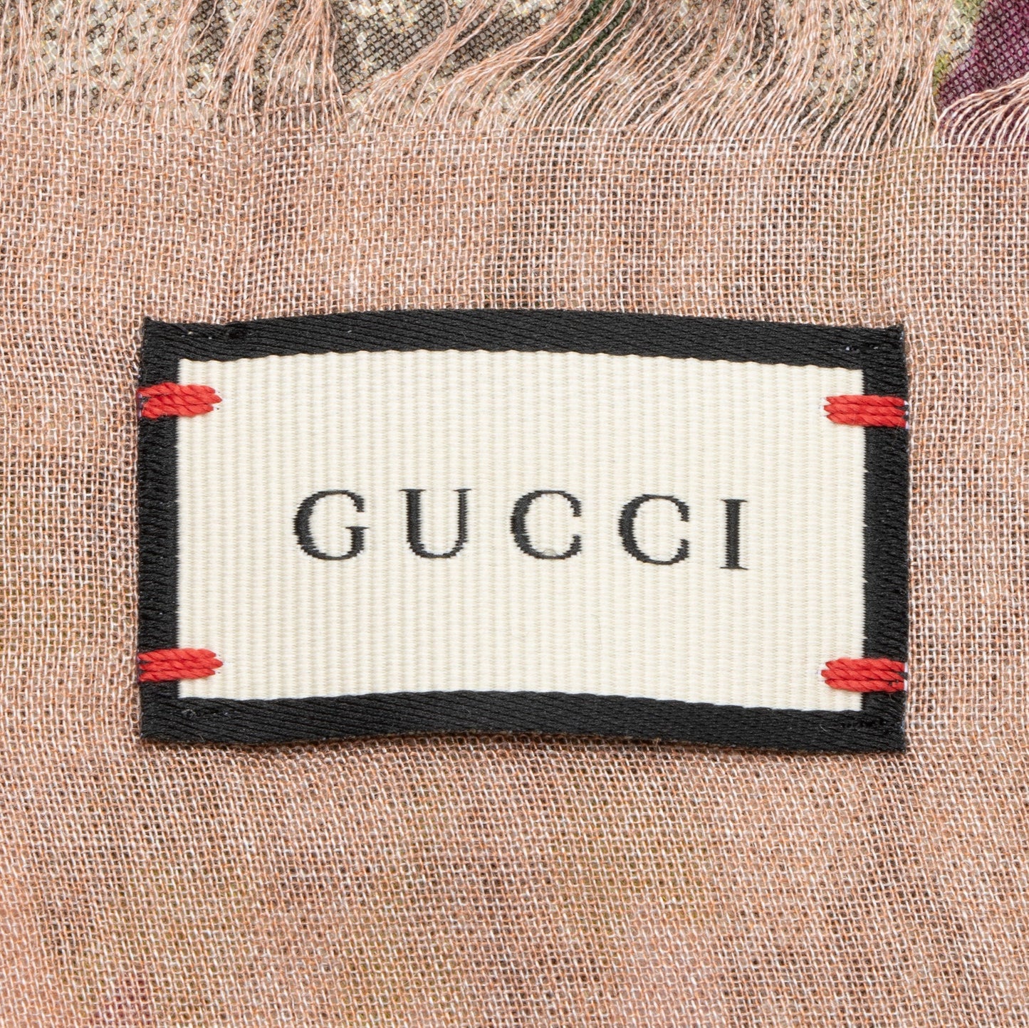Gucci Modal Silk GG Blooms 140cm Shawl