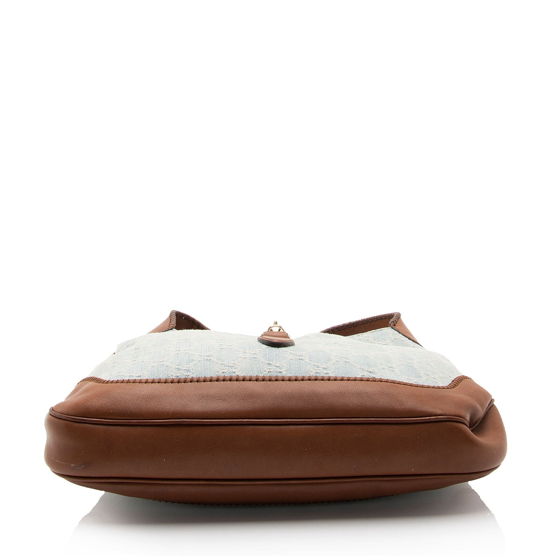 Gucci Leather Canvas Shoulder Bag