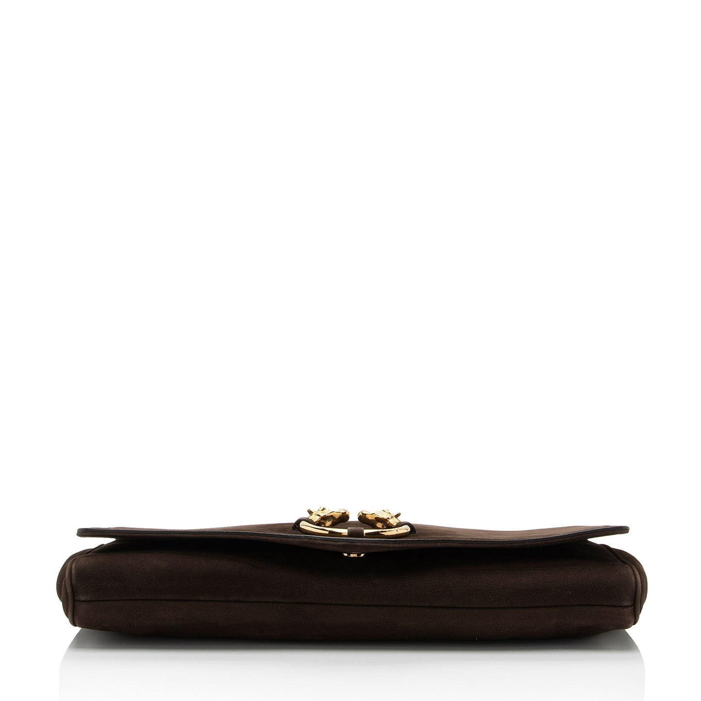 Gucci Leather Canvas Clutch