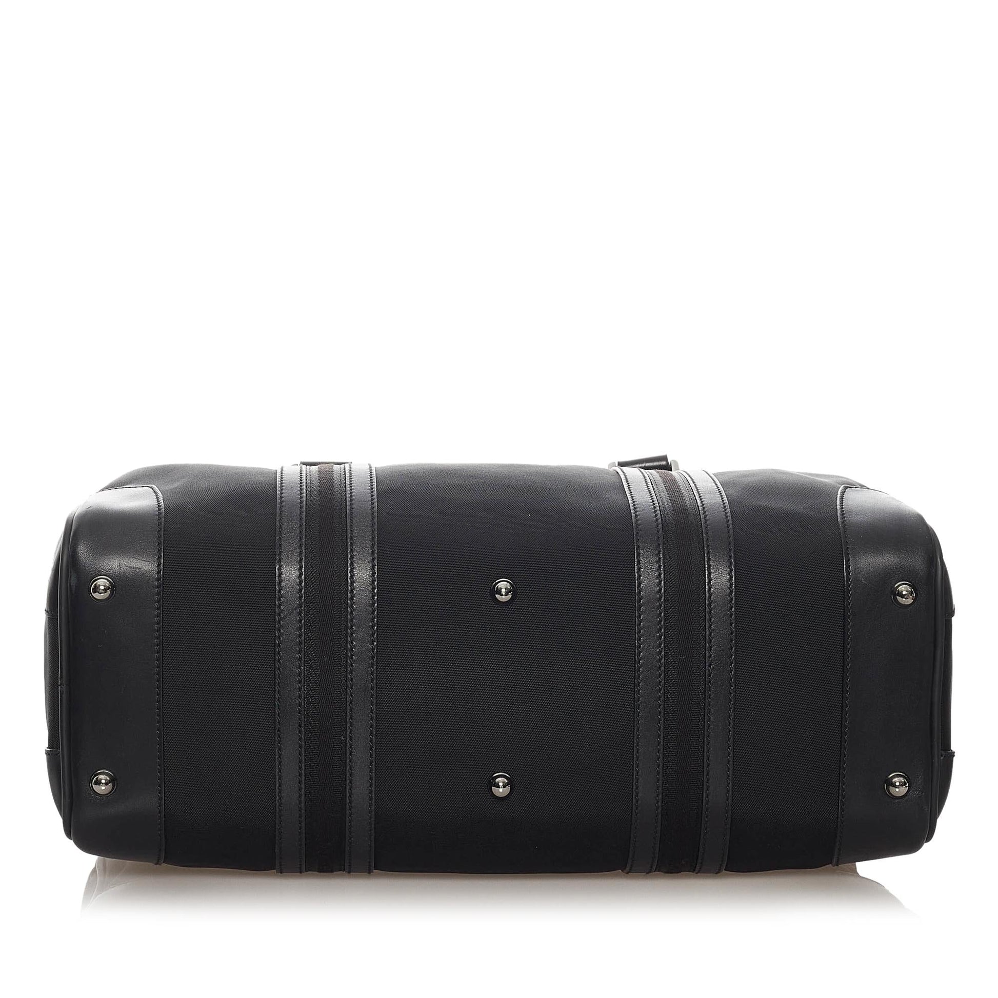 Gucci Boston Nylon Boston Bag