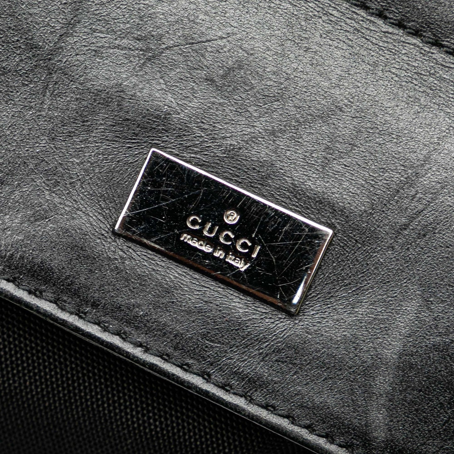 Gucci Nylon Double Pocket Belt Bag