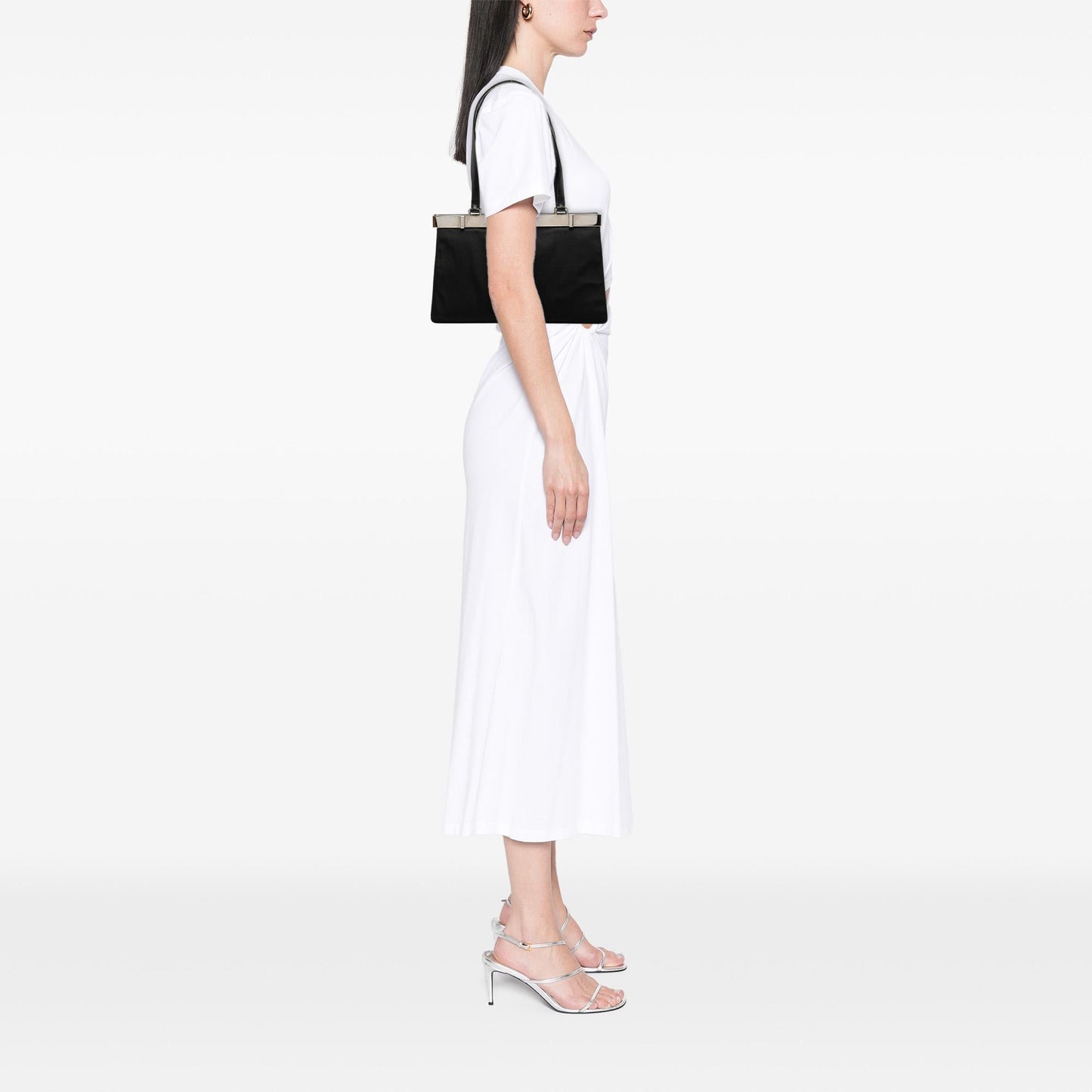Gucci Nylon Frame Shoulder Bag