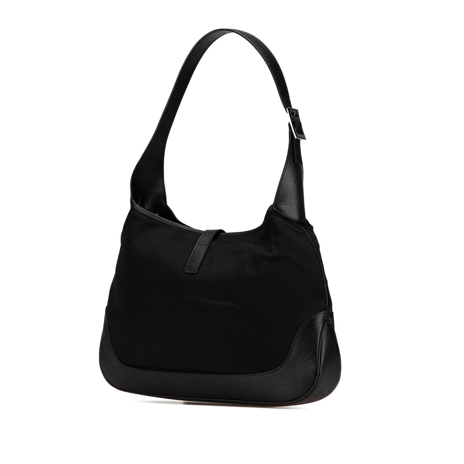 Gucci Nylon Jackie Shoulder Bag (SHG-kDXR6T)