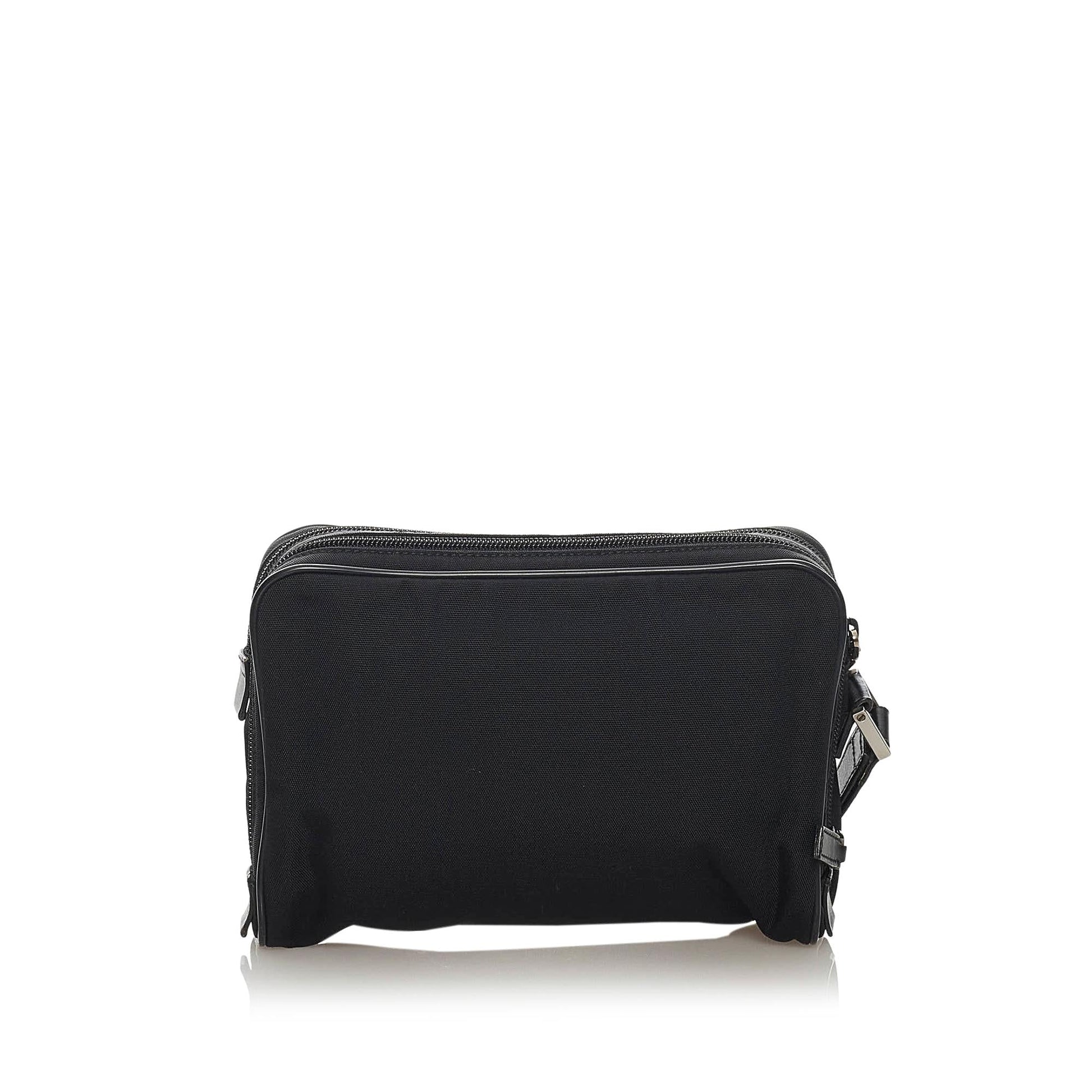 Gucci Leather Nylon Clutch Style 2