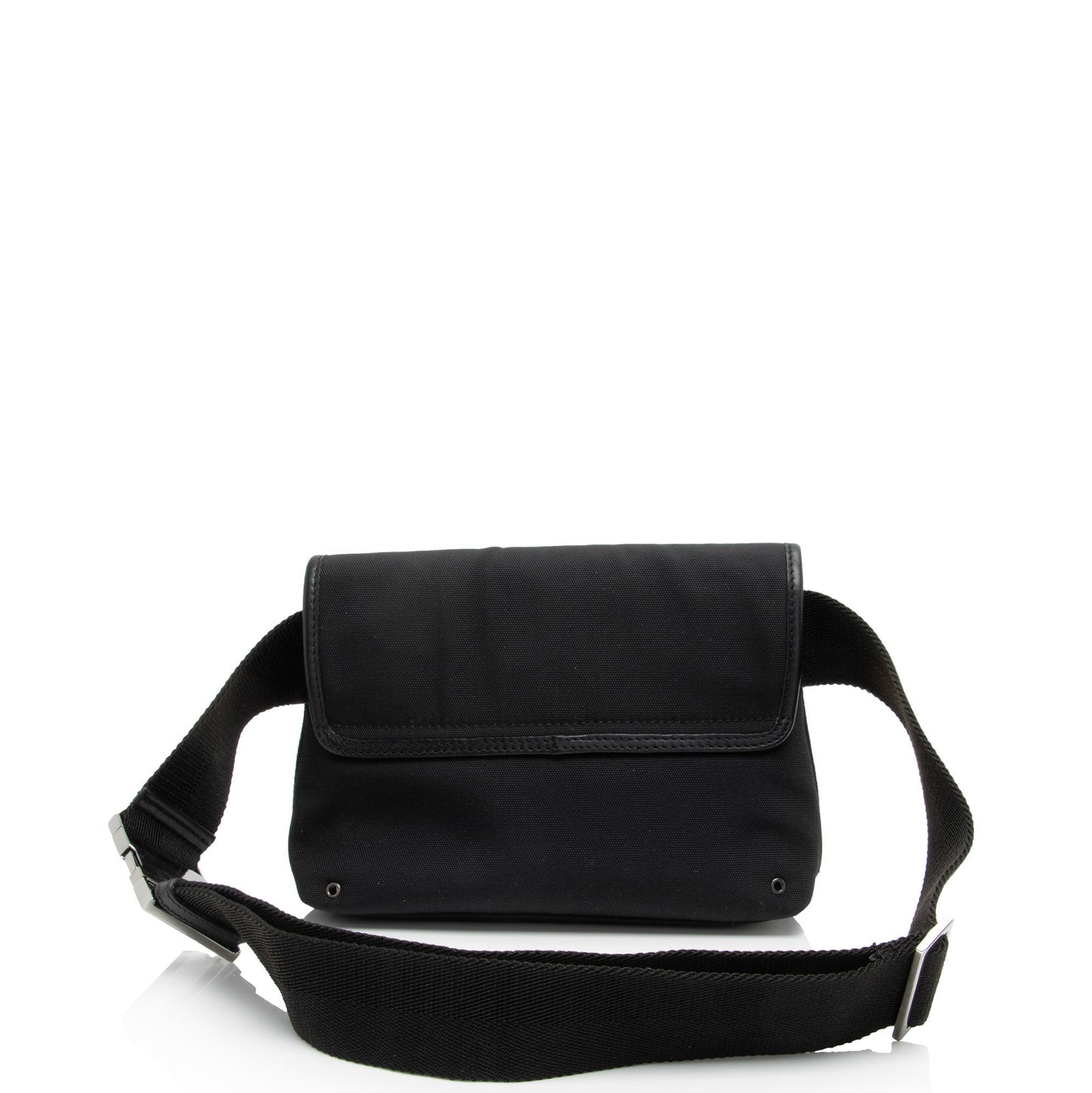 Gucci Nylon Leather Shoulder Bag
