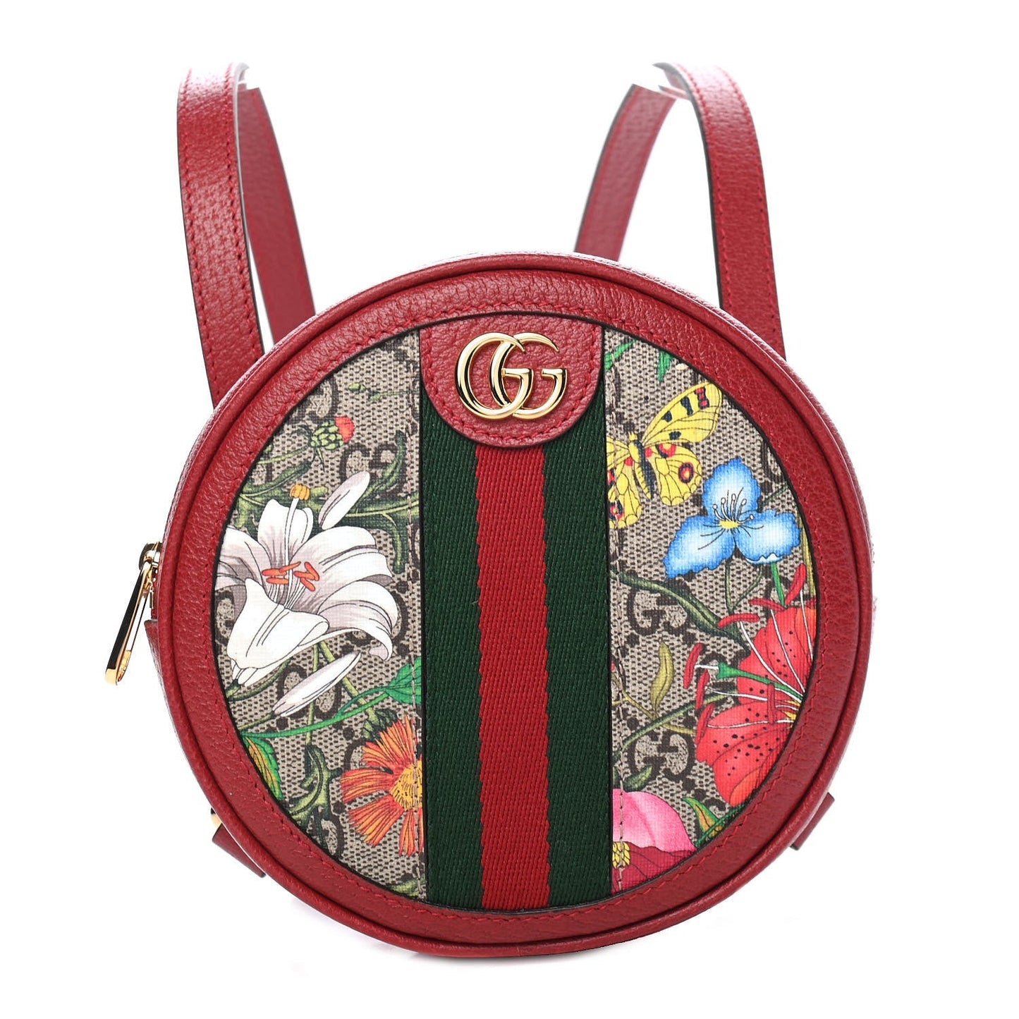 Gucci Monogram Caro Chain Leather Shoulder Bag