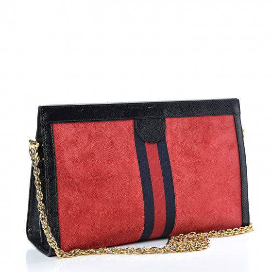 Gucci Caro Chain Leather Shoulder Bag