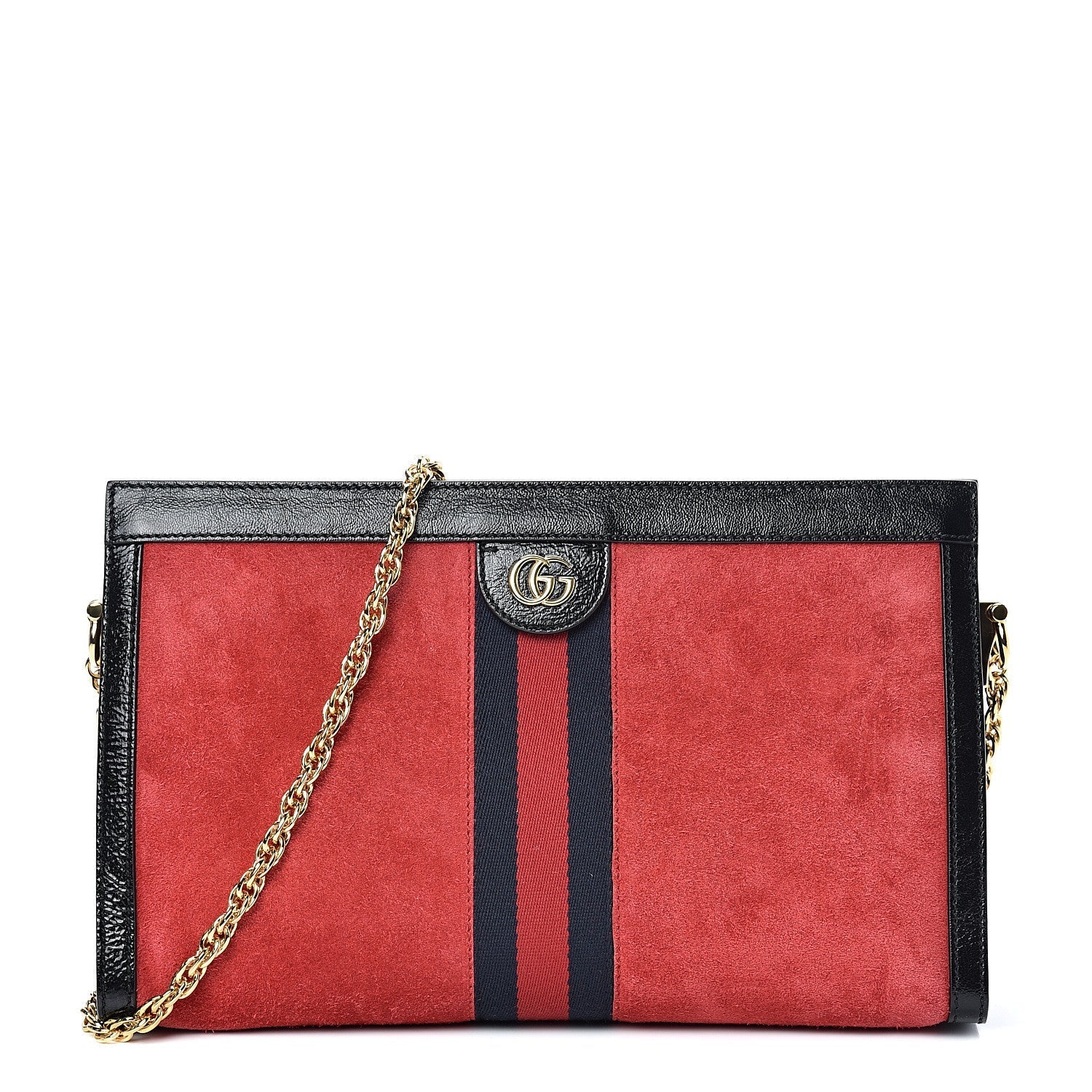 Gucci Caro Chain Leather Shoulder Bag
