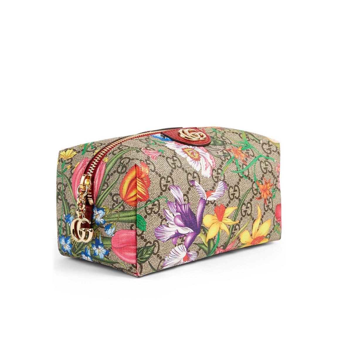 Gucci Caro Leather Canvas Handbag