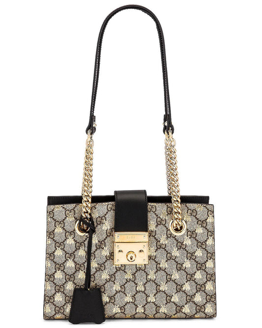 Gucci Caro Chain Leather Tote