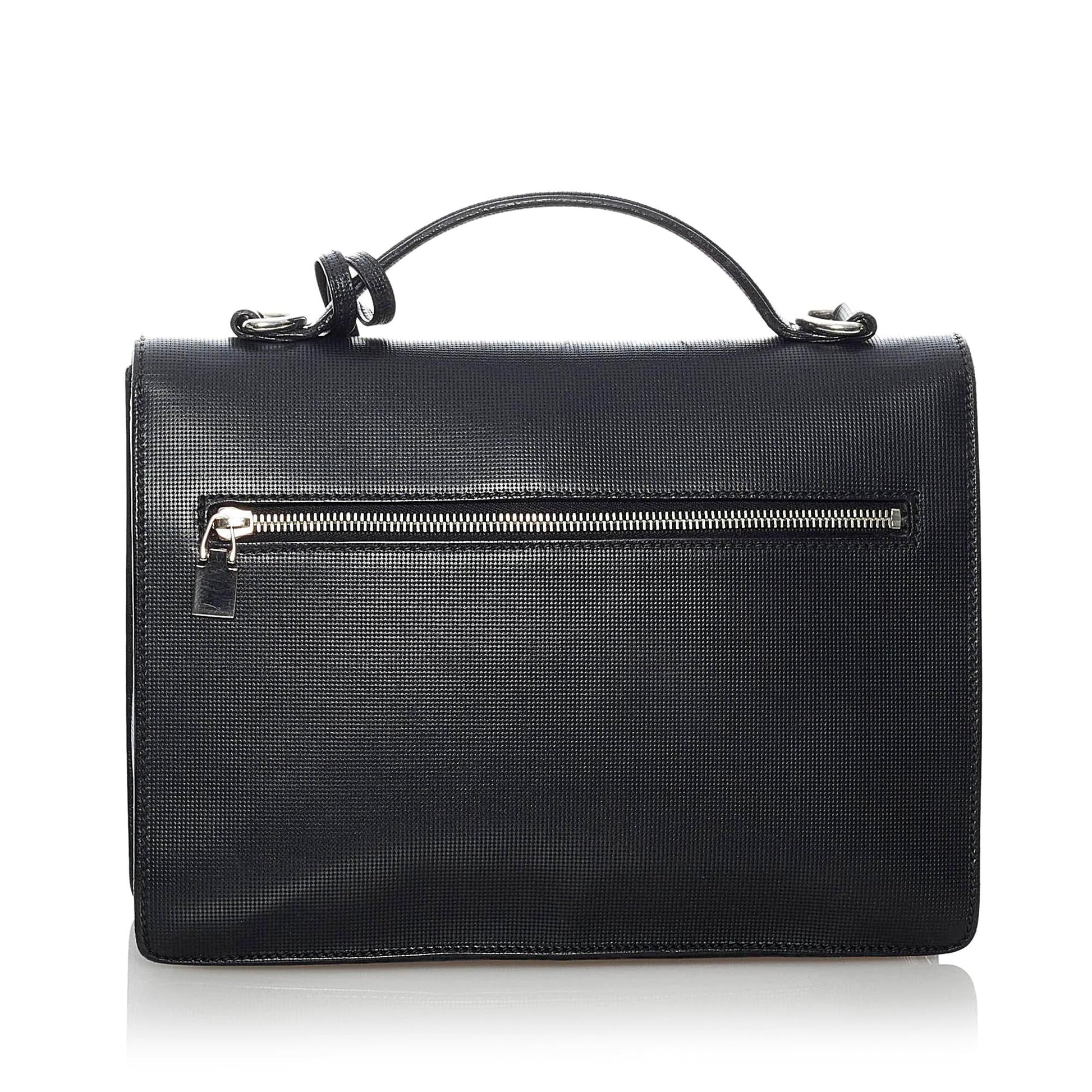 Gucci Padlock Leather Satchel (SHG-37609)