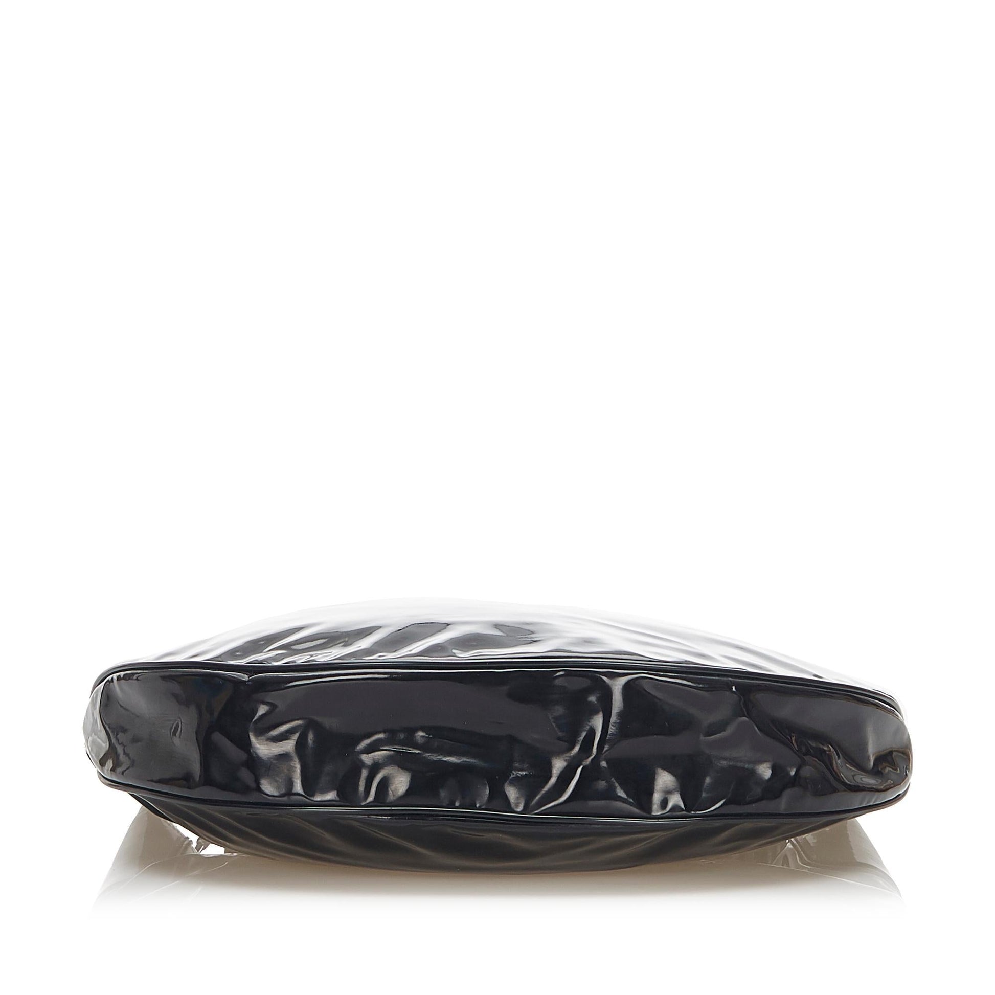 Gucci Leather Patent Leather Shoulder Bag Style 2