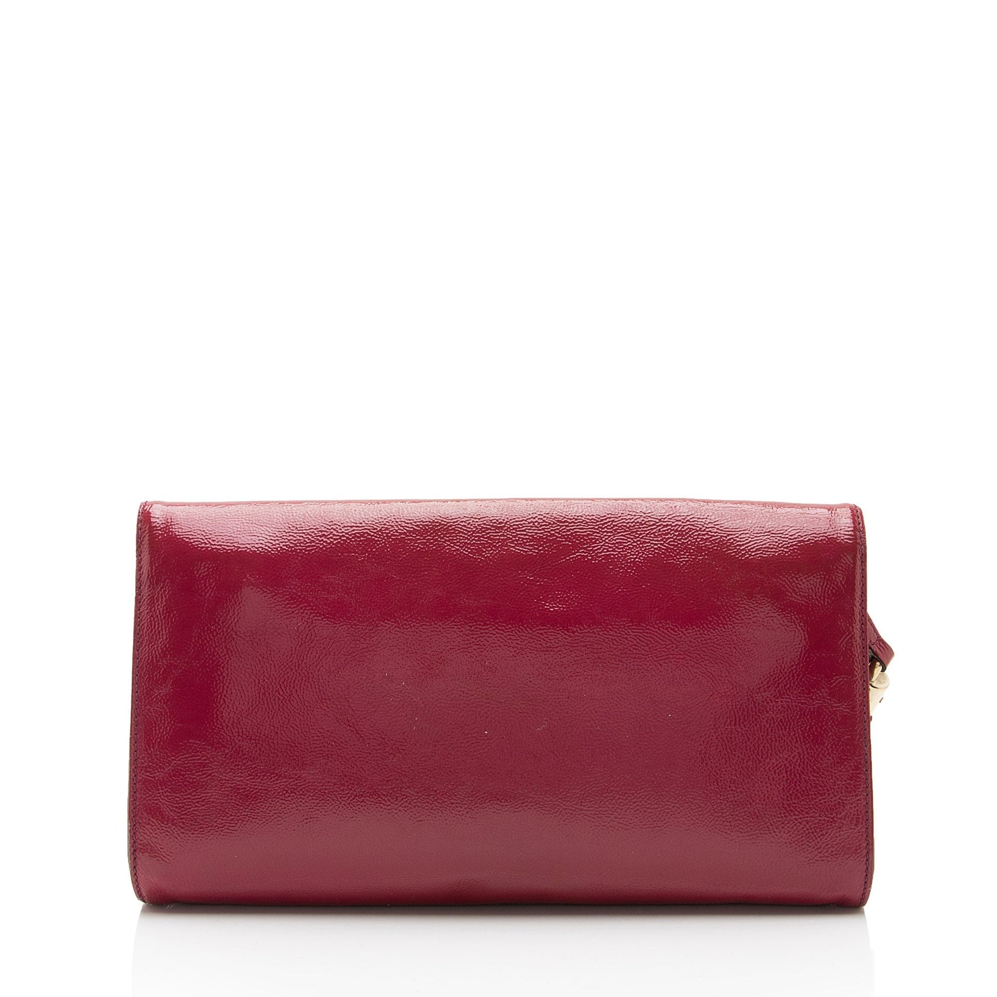 Gucci Lou Leather Canvas Clutch