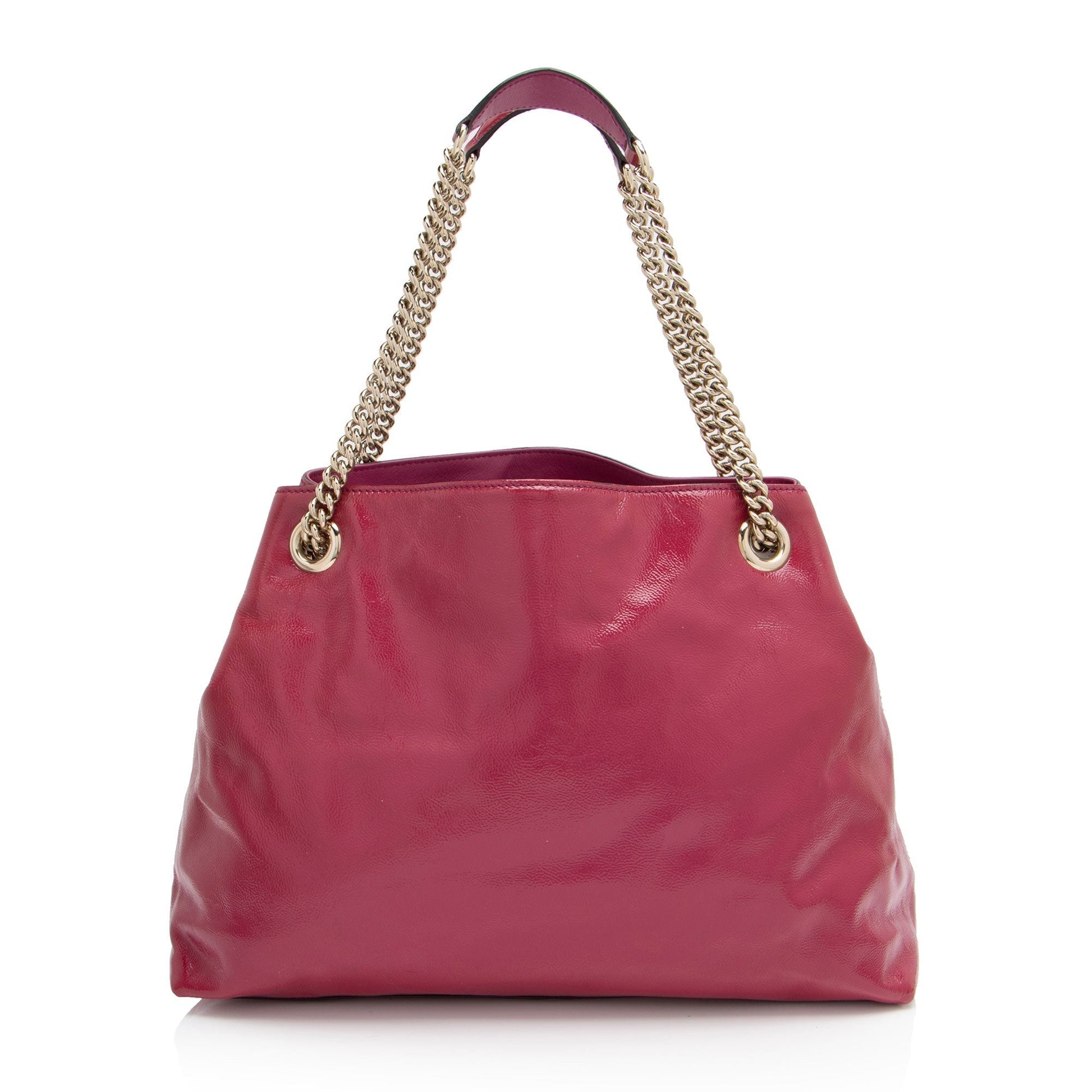 Gucci Leather Canvas Shoulder Bag