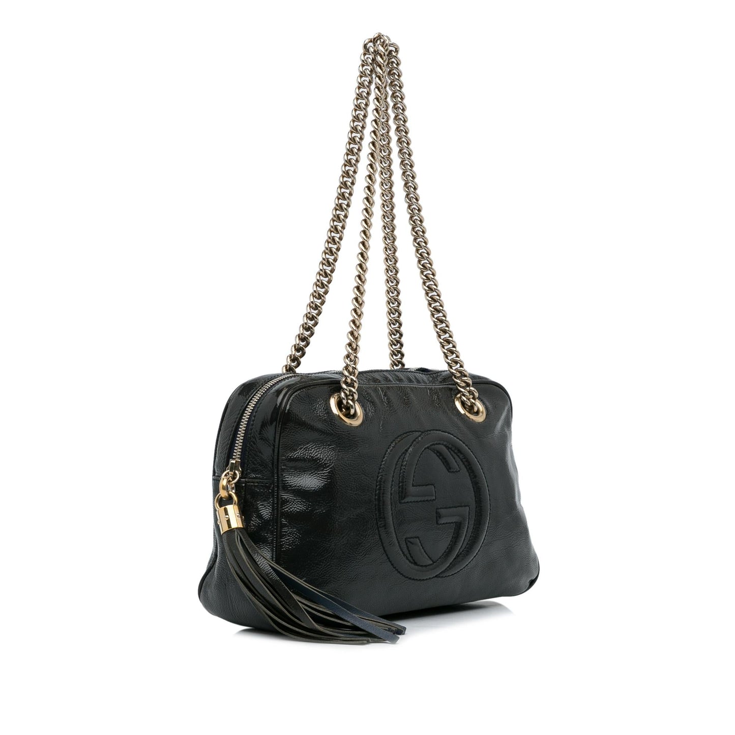 Gucci Chain Leather Shoulder Bag