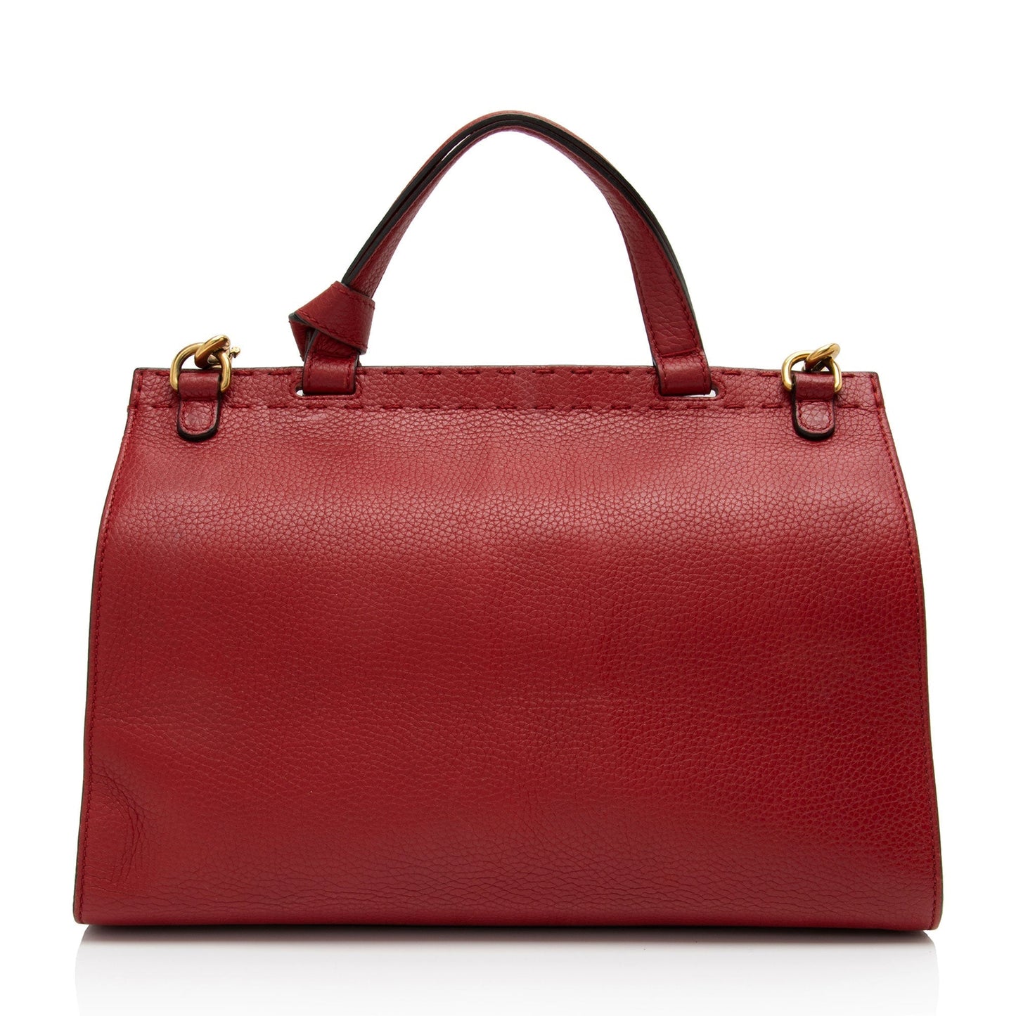 Gucci Leather Canvas Shoulder Bag