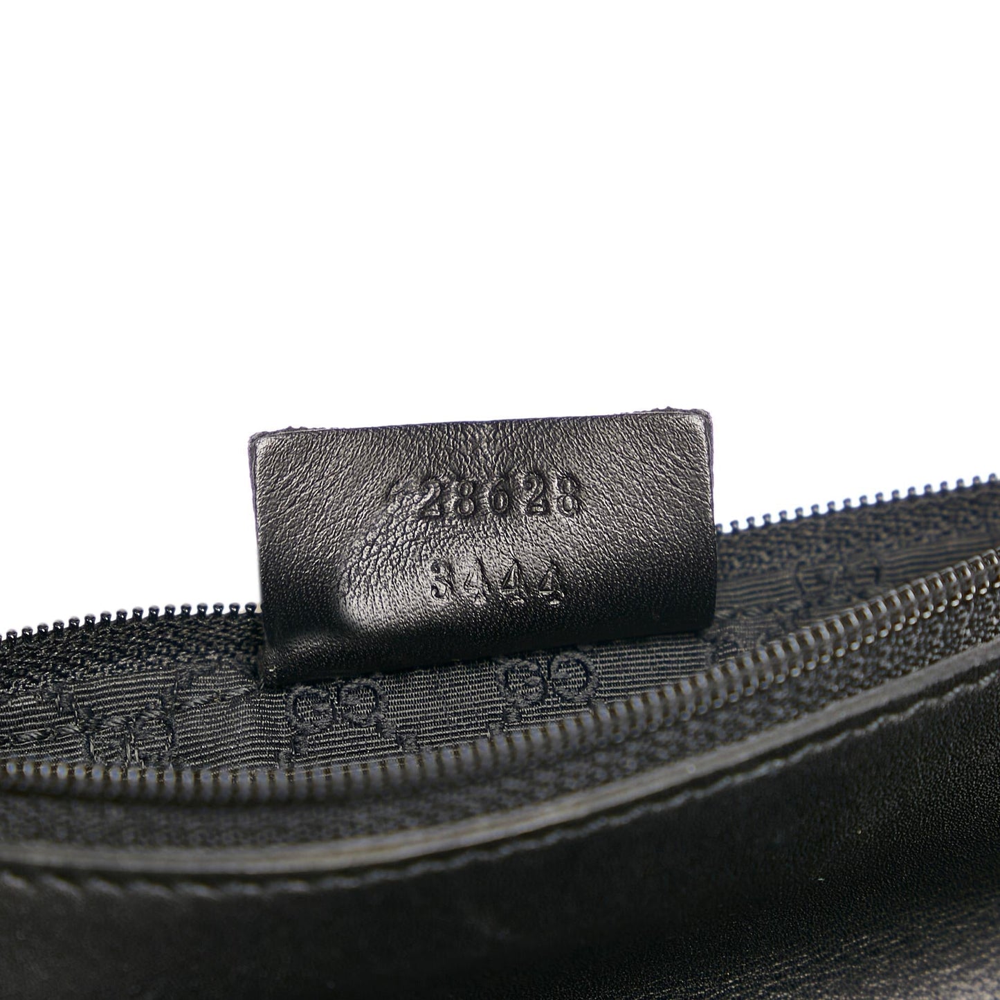 Gucci Perforated Jackie Leather Shoulder Bag