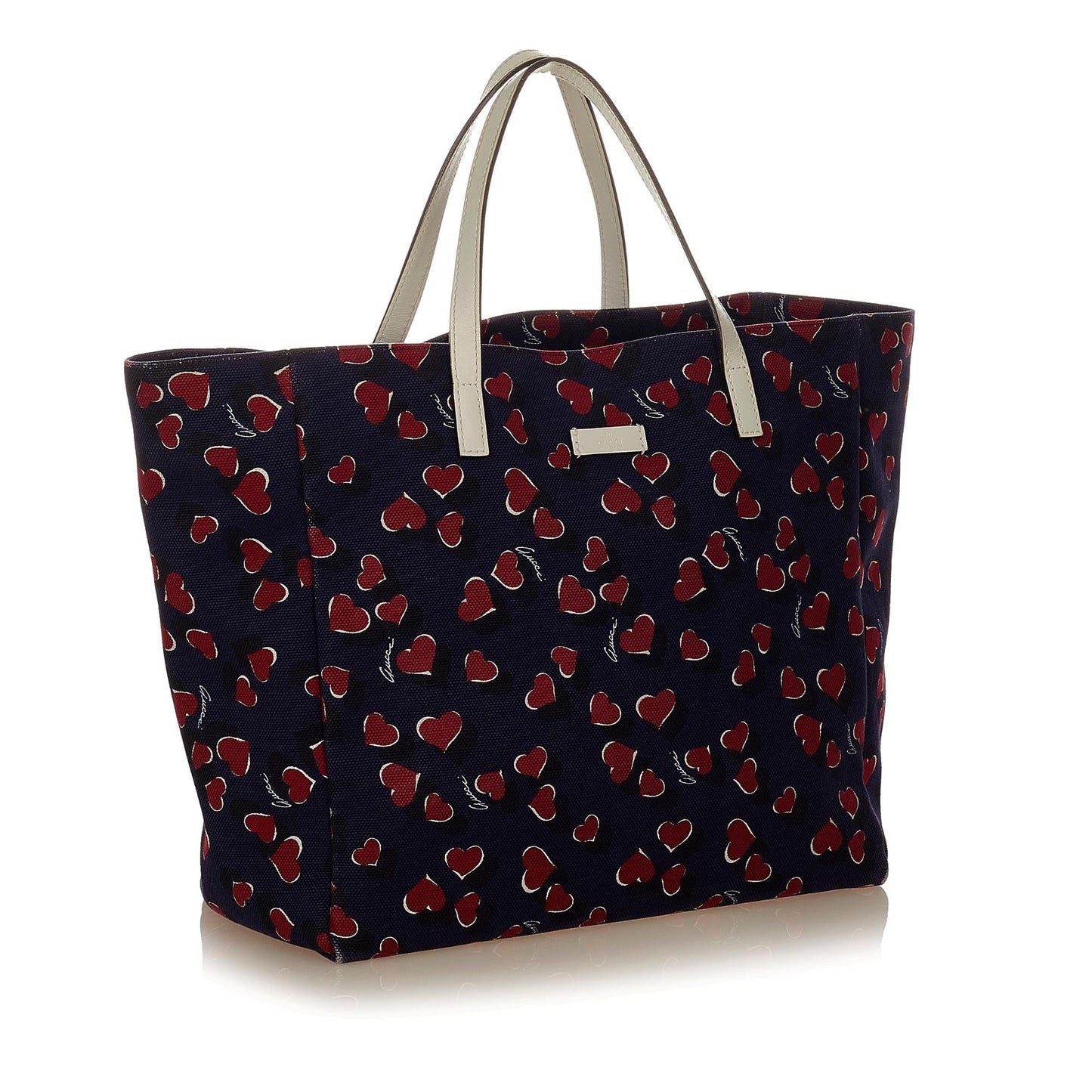 Gucci Printed Canvas Tote Bag (SHG-31840)