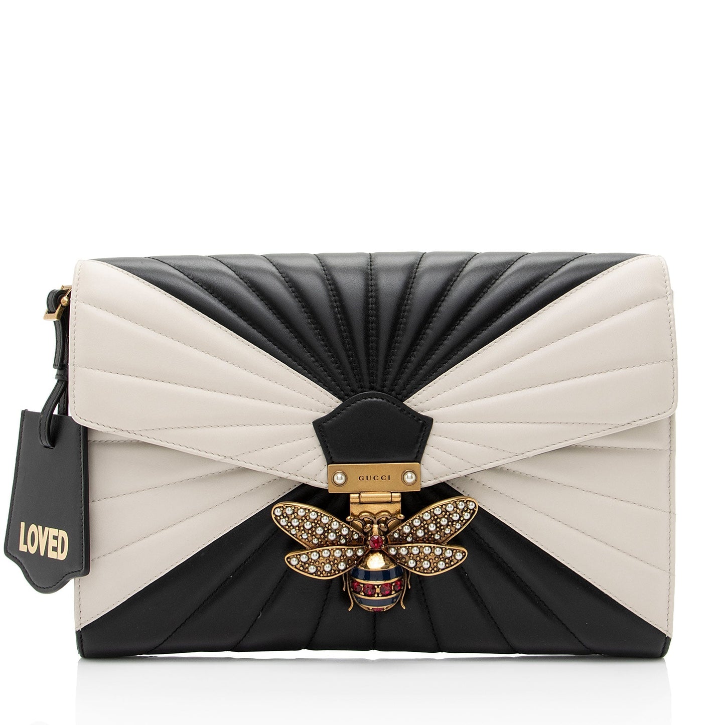Gucci Quilted Leather Clutch
