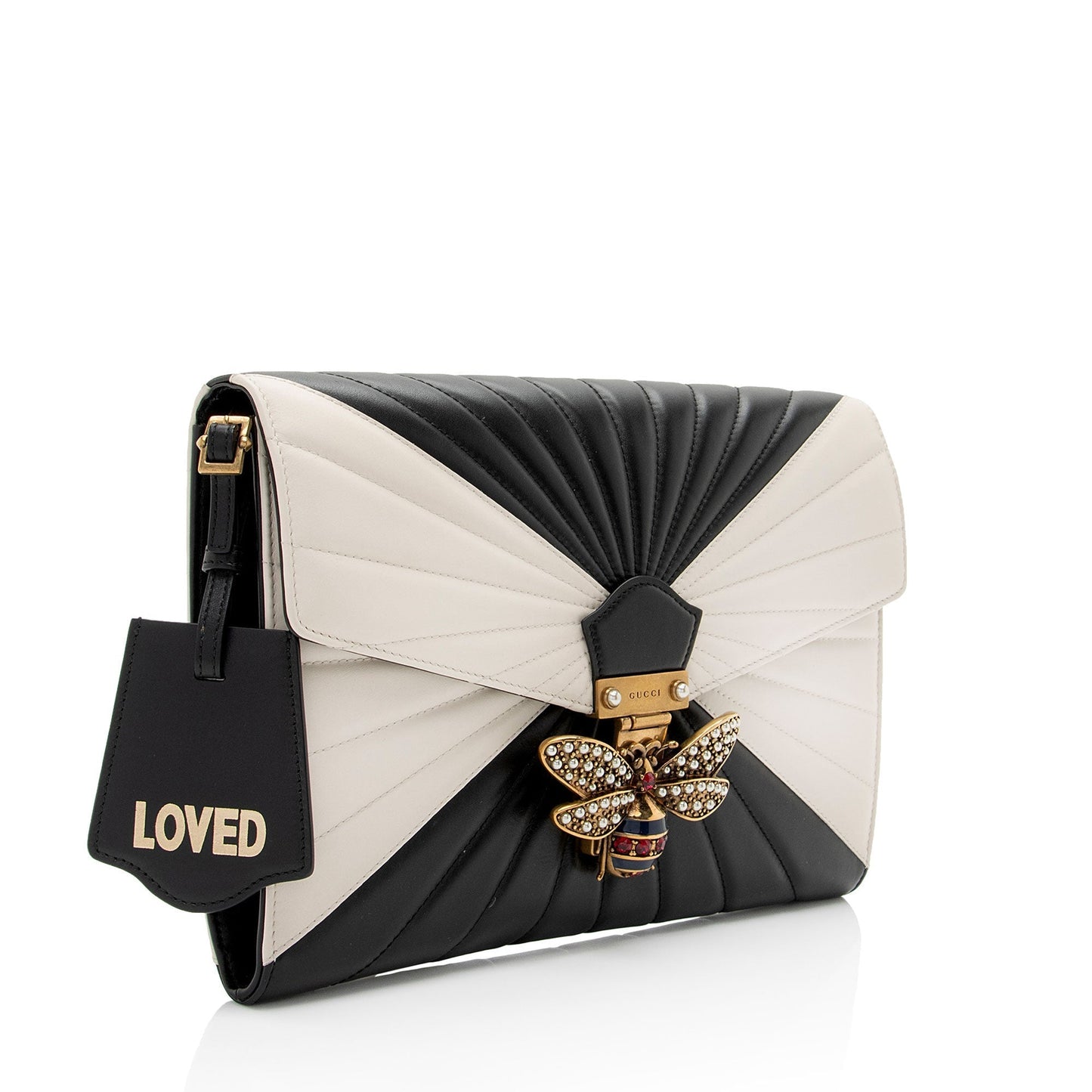 Gucci Quilted Leather Clutch