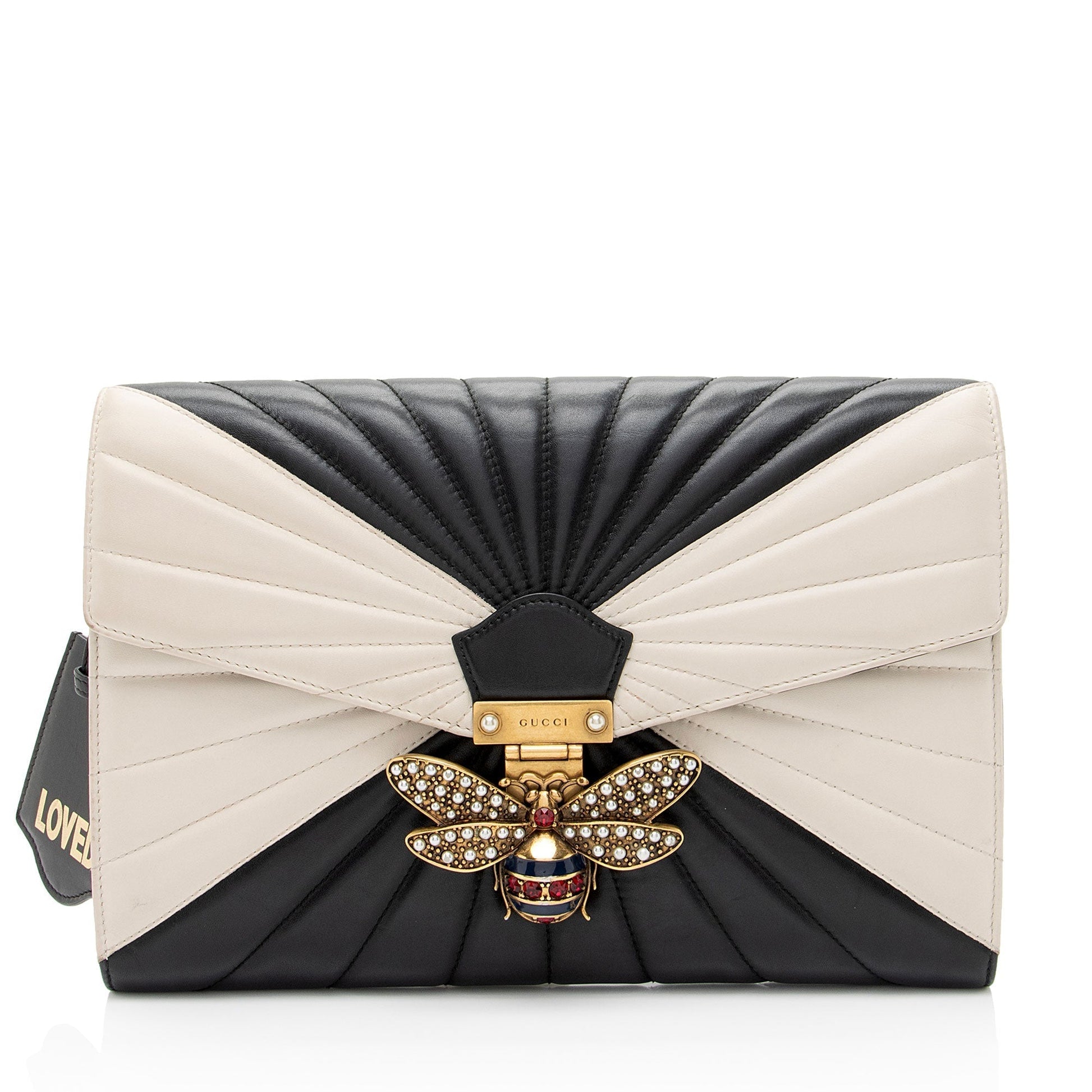 Gucci Quilted Leather Clutch
