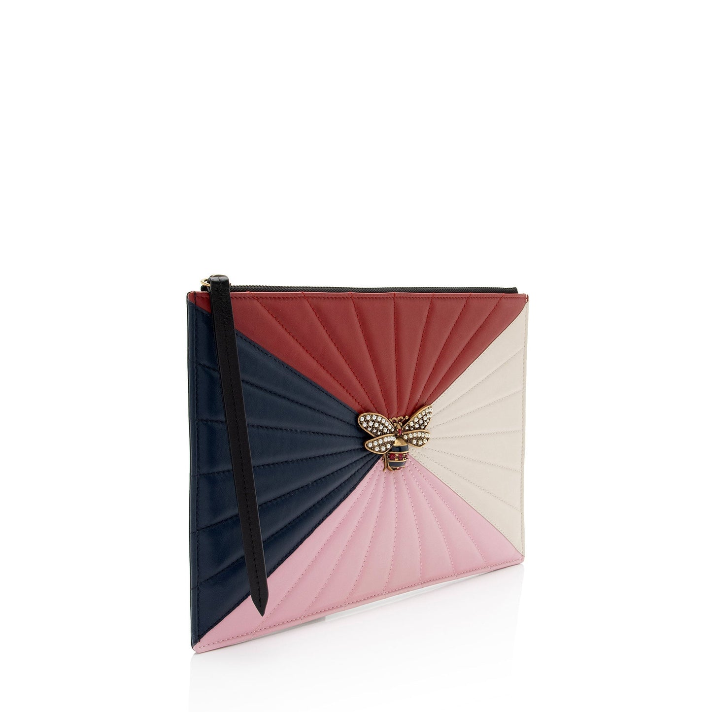 Gucci Pochette Quilted Leather Clutch