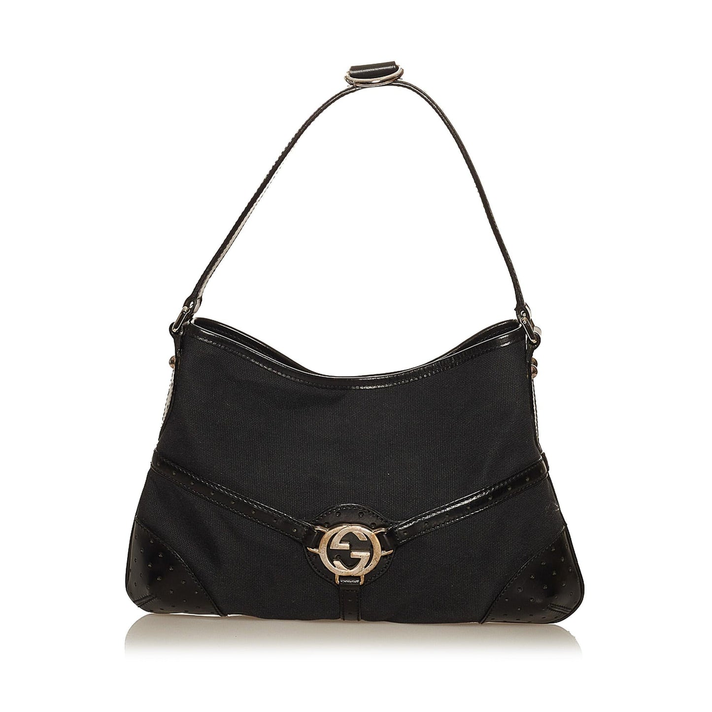 Gucci Reins Canvas Shoulder Bag (SHG-29470)
