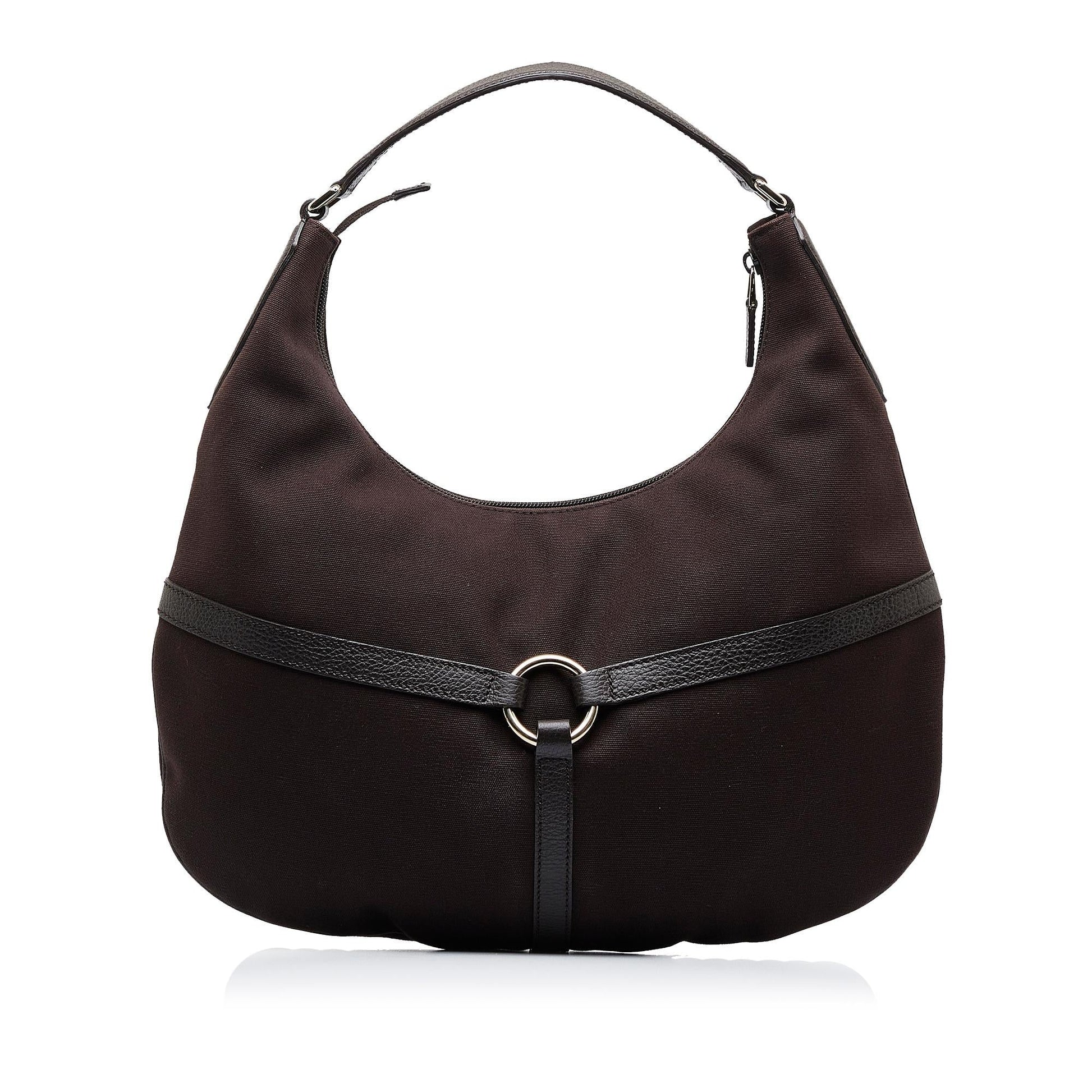 Gucci Canvas Shoulder Bag