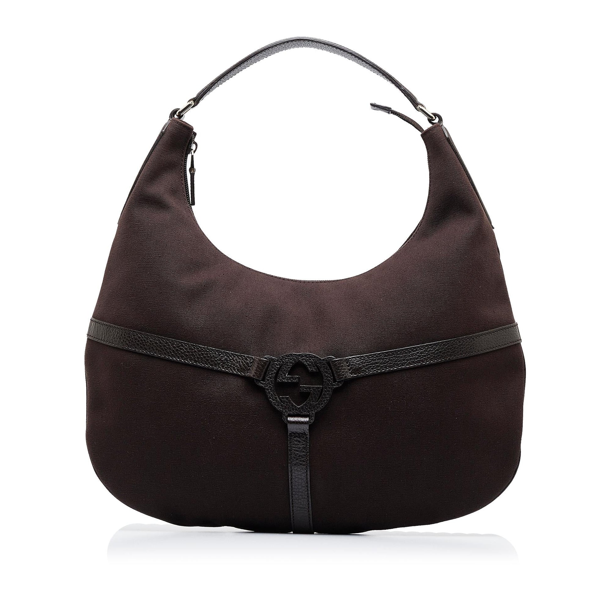 Gucci Canvas Shoulder Bag