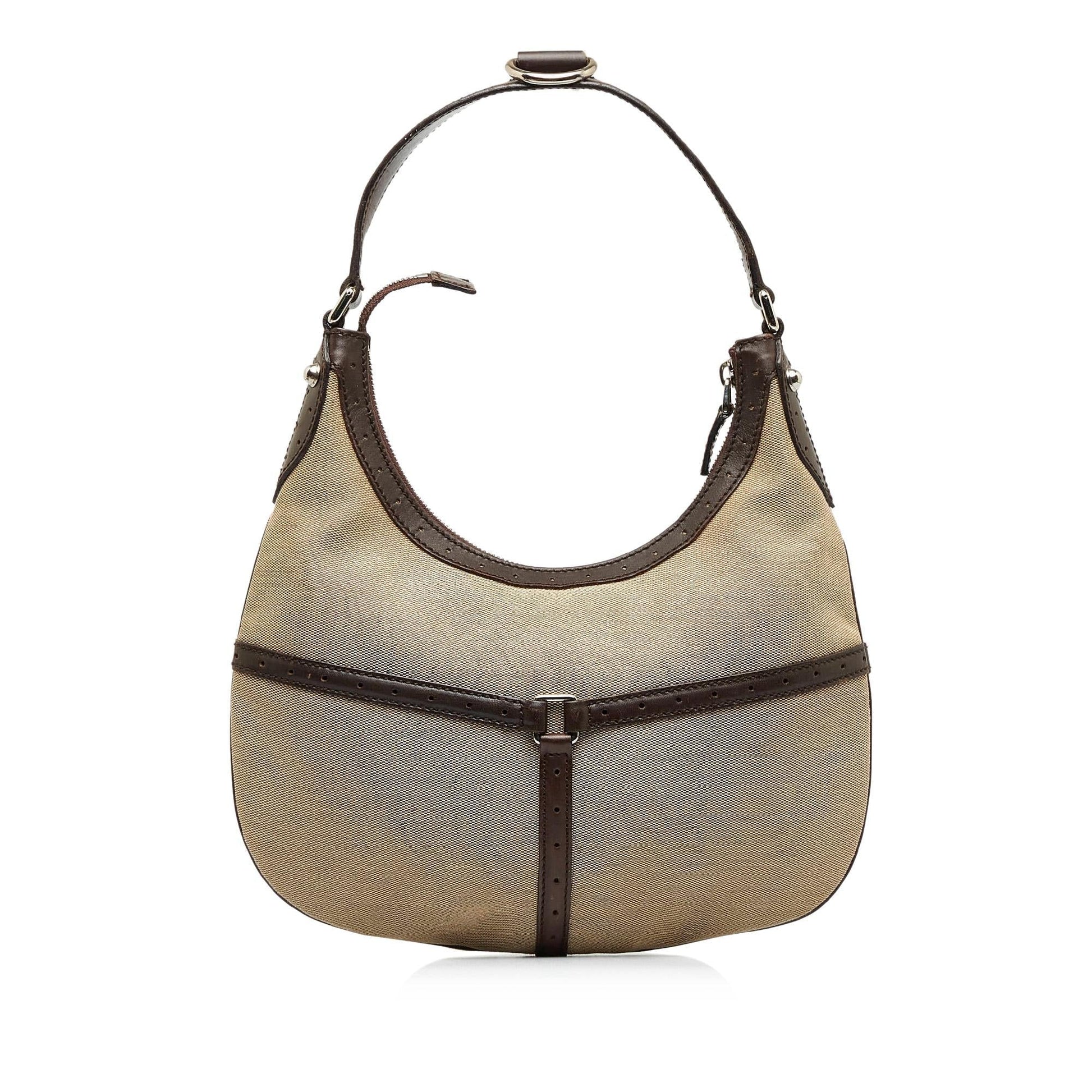 Gucci Canvas Shoulder Bag