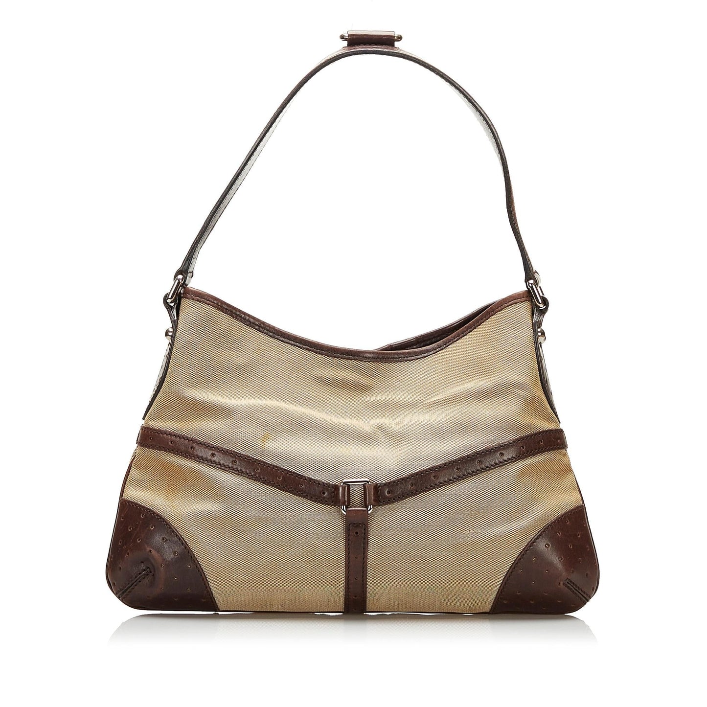 Gucci Web Canvas Shoulder Bag Style 3