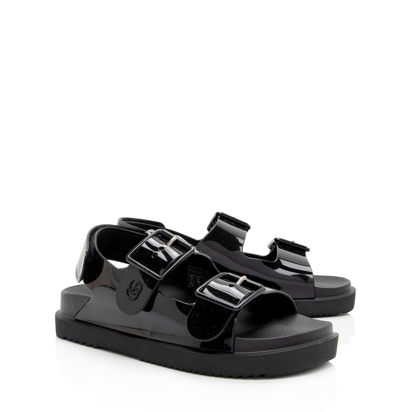 Gucci Rubber Double G Dad Sandals - Size 6 / 36 (SHF-5ZH23Q)