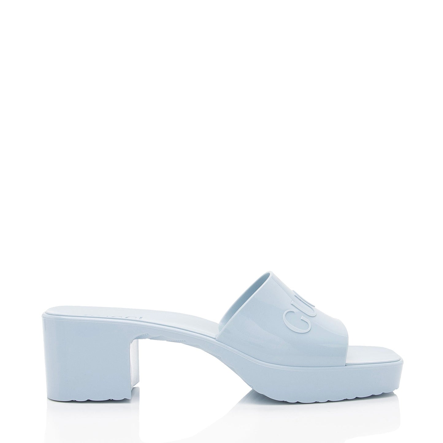 Gucci Rubber Slide Sandals - Size 10 / 40 (SHF-7TvM9V)